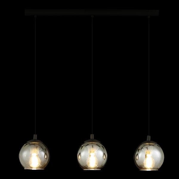 Hykkon Peyton 3Light Kitchen Island Globe Pendant & Reviews Wayfair